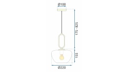 Lampa APP1074-1CP