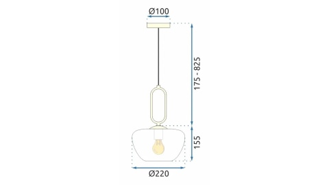 Lampa APP1074-1CP