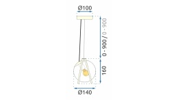 Lampa APP1088-1CP