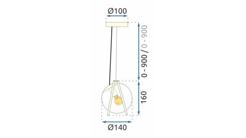 Lampa APP1088-1CP