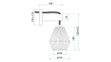 Lampa APP1149-1W Wood