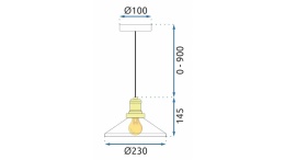 Lampa APP1172-1CP