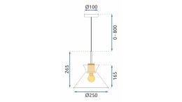 Lampa APP1183-1CP B
