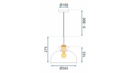 Lampa APP1184-1CP C