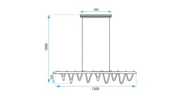 Lampa APP1288-CP