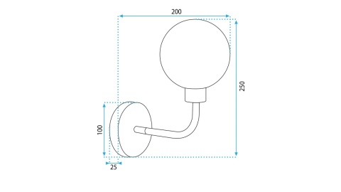 Lampa APP1301-1W