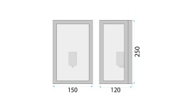 Lampa APP1304-1W Black