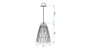 Lampa APP1329-1CP White