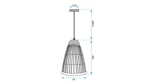 Lampa APP1329-1CP White