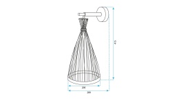 Lampa APP1340-1W
