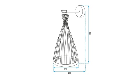 Lampa APP1340-1W