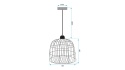 Lampa APP1351-1CP 35cm