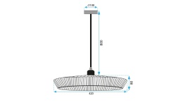 Lampa APP1407-1CP