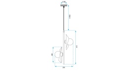 Lampa APP1410-CP