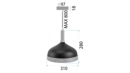 Lampa APP1421-1CP
