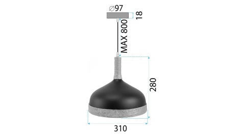Lampa APP1421-1CP