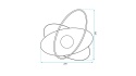 Lampa APP1432-CW