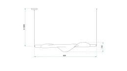 Lampa APP1446-CP Black