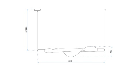 Lampa APP1446-CP Black