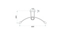 Lampa APP517-3C Paradise Black/Gold