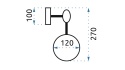 Lampa APP750-1W