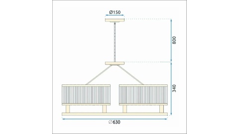 Lampa APP789-6C
