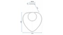 Lampa APP796-CP Loop Black
