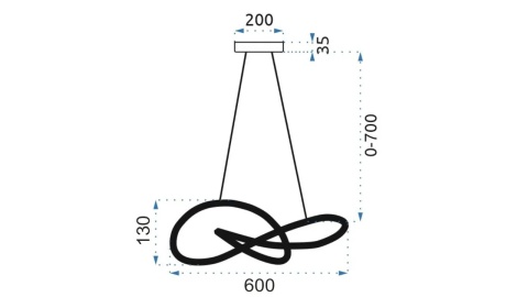 Lampa APP816-CP Node Chrome