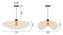 Lampa APP880-CP Natural