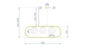 Lampa APP915-3CP