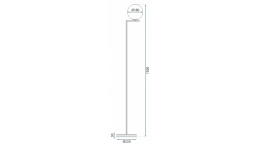 Lampa APP921-1F Gold