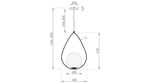 Lampa APP938-1CP
