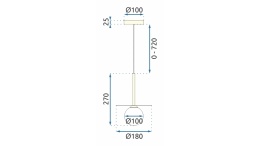 Lampa APP939-1CP