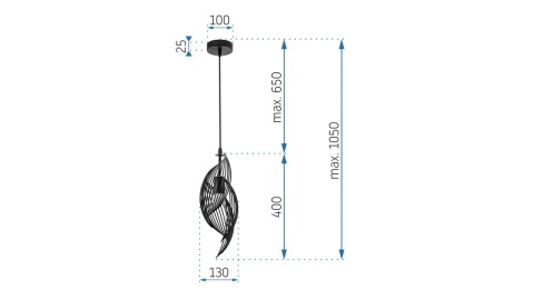 Lampa APP977-1CP