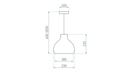 Lampa APP984-1CP Small