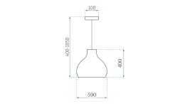 Lampa APP985-1CP BIG
