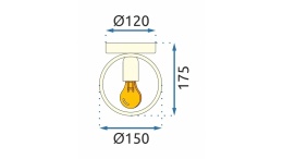 Lampa APP990-1W