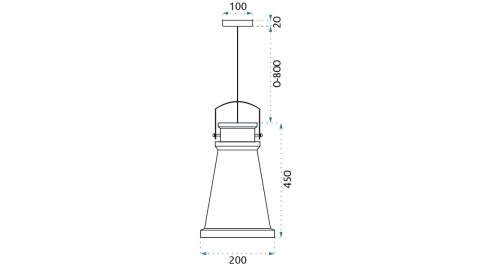 Lampa Asti A APP173-1CP