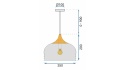 Lampa Bari White APP183-1CP