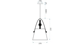 Lampa Buffo Black APP156-1CP