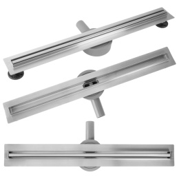 Odpływ liniowy REA NEOX SLIM PRO stal szczotkowana L500