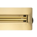 Odpływ liniowy REA NEOX SLIM PRO złoty L600