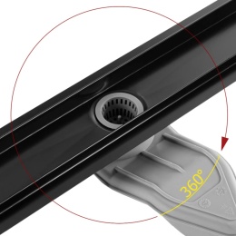 Odpływ liniowy REA NEOX SUPERFLOW czarny L900