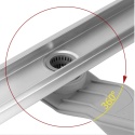 Odpływ liniowy REA NEOX SUPERFLOW stal szczotkowana L900