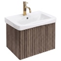 Szafka łazienkowa z umywalką REA ORIO DARK DB85-50-1 50 cm