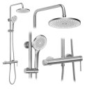 ZESTAW NATRYSKOWY JS-H7023N FOSS CLIF NIKIEL SZCZO