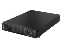 Zasilacz awaryjny UPS Rack 3000VA/2700W, 220V/50Hz, TFT LCD obrotowy, SNMP/USB/RS232/EPO, ochrona RJ45, VRLA 6×9Ah, gniazdo bate