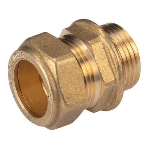 Złączka prosta GZ systemów solarnych do rur miedzianych 1/2''x15 (5 szt. w opakowaniu)