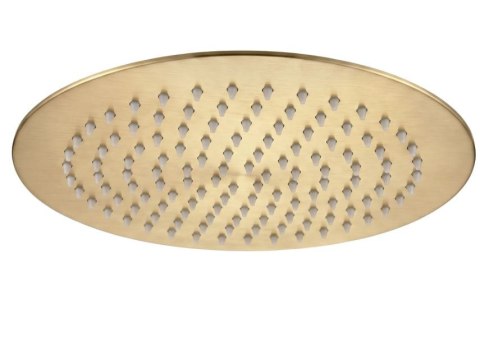 DESZCZOWNICA OKRĄGŁA 25 cm JS-P014BG ZŁOTA SZCZOTK