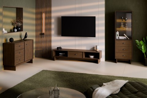 Komoda 118cm 1 drzwi 3 szuflady Yori Villa
